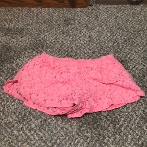 Pink shorts
